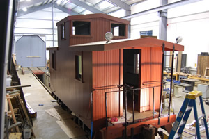 Caboose end