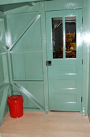 Caboose front door