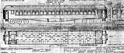 Spokane, Portland & Seattle coach 213 as-built 1912