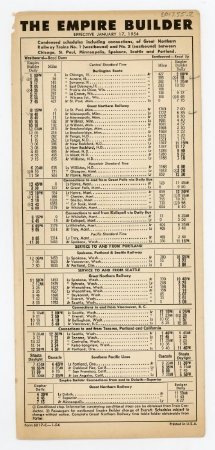 Timetable